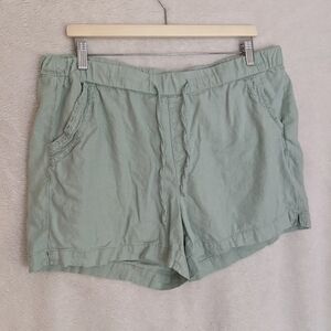 Briggs XL Pale Green Shorts, Elastic Waistband, Pockets